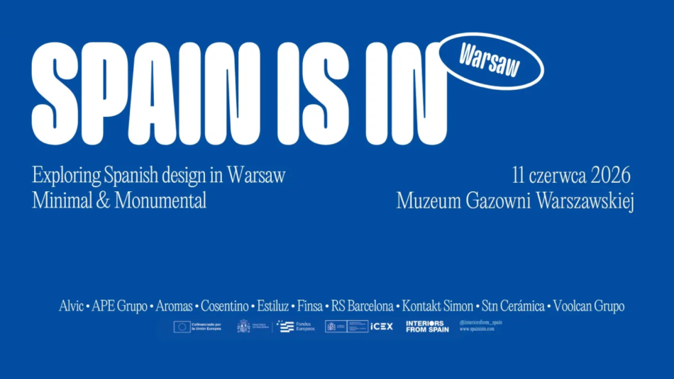 Spanish design in Warsaw 2026